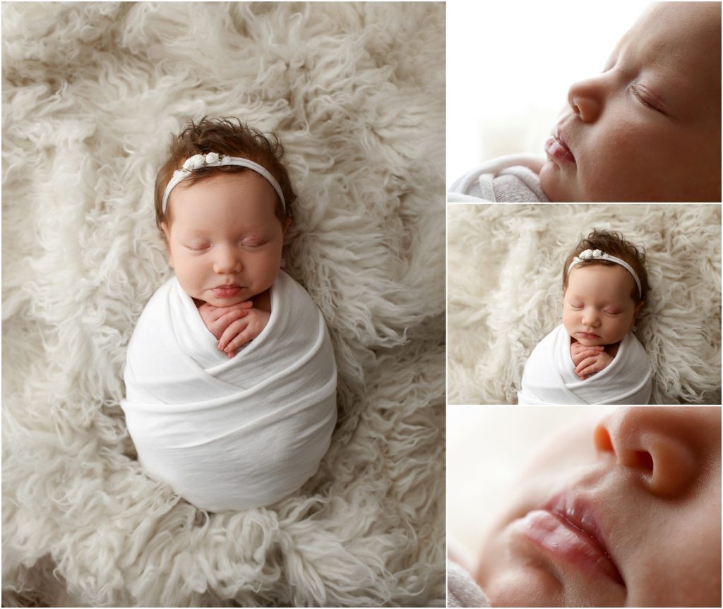 Newborn macro pictures | Stansbury Park Newborn Photographer