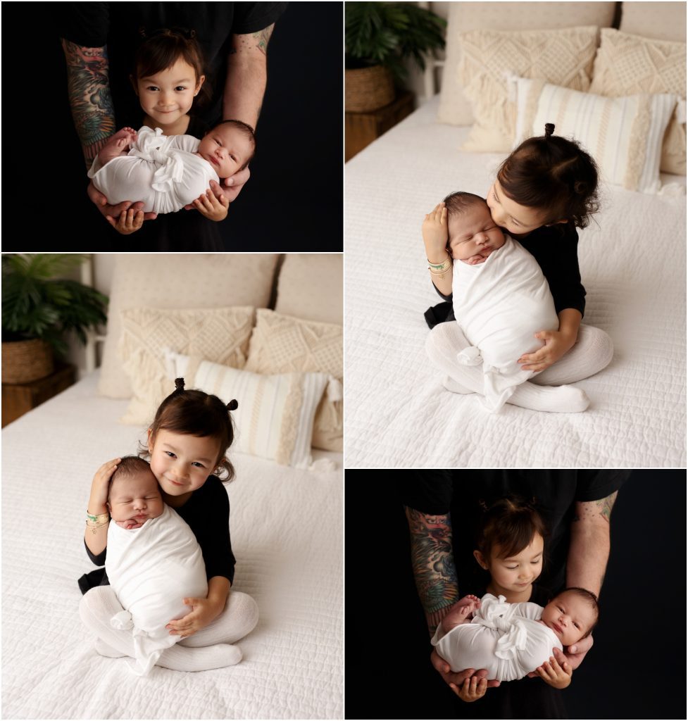 Newborn sibling photos | Utah Newborn Photographer